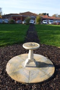 Sundial at North Walsham War Memorial Cottage Hospital