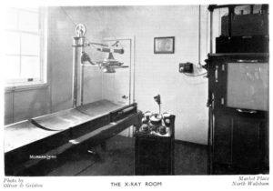 The X-Ray Room at North Walsham Hospital